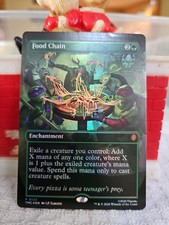 Food Chain (Borderless) Commander: Teenage Mutant Ninja Turtles Foil