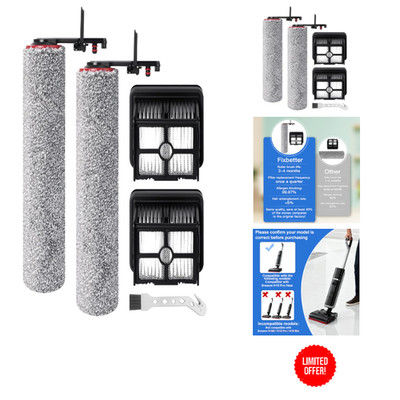 Dreame H15 Pro Heat Bürstenrolle HEPA Filter Zubehör 2 Stück