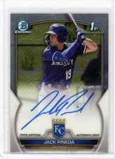 2023 Bowman Chrome - Prospect Autographs Jack Pineda #CPA-JPI (AU, RC)