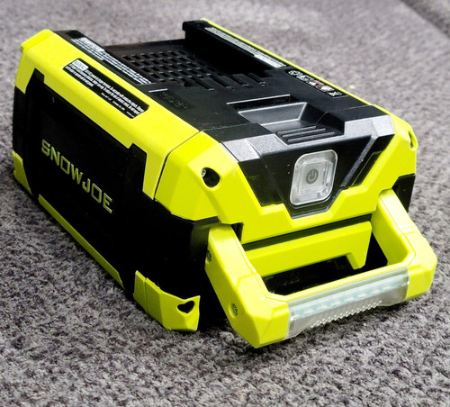 Sun Joe + Snow Joe BATTERY 100v 5AH 100v Lithium-Ion TOOL POWER PACK iON100V - Picture 1 of 13