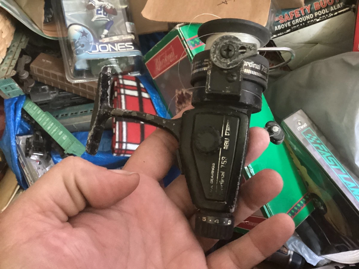 Abu Garcia Cardinal 753 Indiana Vintage Spinning Fishing Reels for