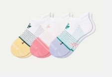 3-Pack Bombas All-Purpose Women's Multicolor Ankle socks - Size Medium 8-10