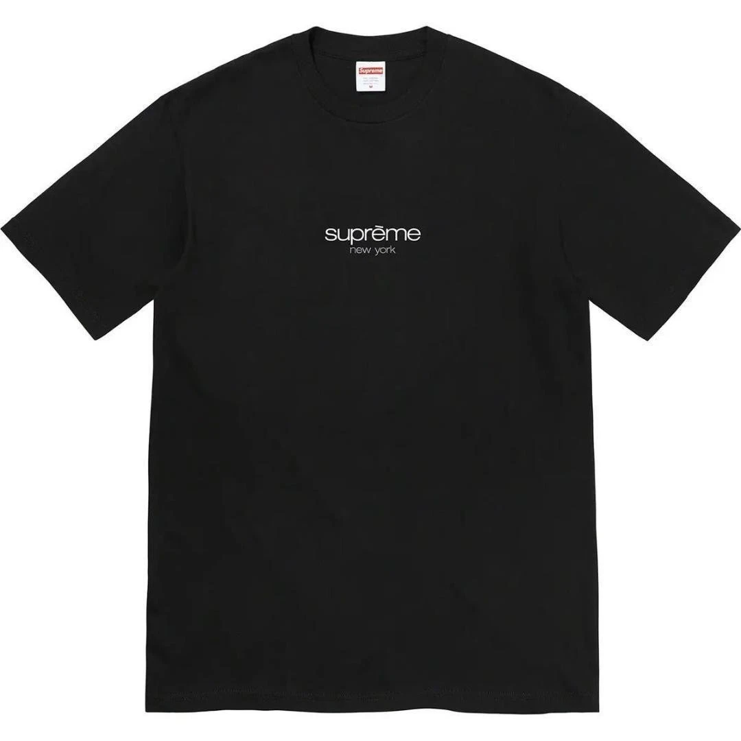 Tee shirt noir Supreme Classic Logo L taille 22SS Supreme Classic Logo noir