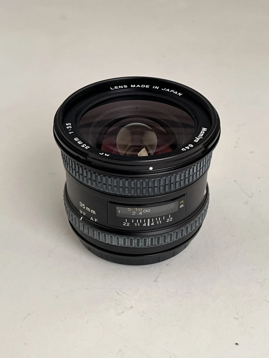 Mamiya 35mm f/3.5 Camera Lenses Just Listed 2026
