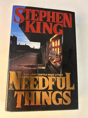 Needful Things Stephen King First Edition 1st Printing Hardcover Viking Penguin