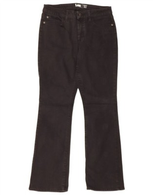 LEE Damen Regular Fit Mid Rise Bootcut Jeans W30 L29 Schwarz Baumwolle GB17
