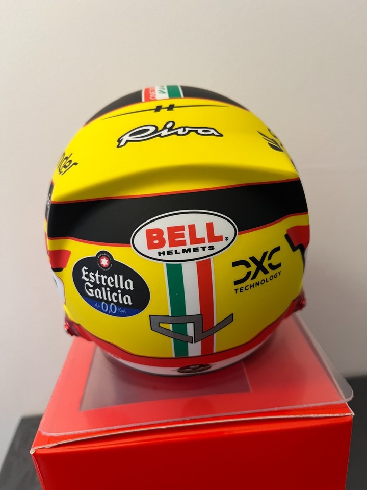 Casque Charles Leclerc Monza GP 2023 - Échelle 1:2 Bell - Édition 300pcs