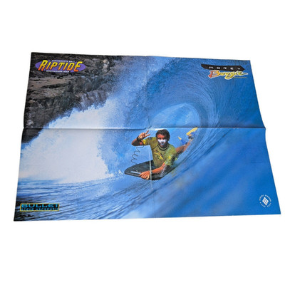 Bodyboarding Poster Riptide Morey Boogie Steve Hackett Surf 