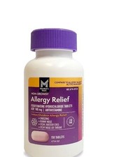 Members Mark 180mg Allergy Relief, Fexofenadine 150 Count