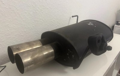 Novus Endschalldämpfer E36 compact 316 mit E-Prüfzeichen Eintragungsfrei