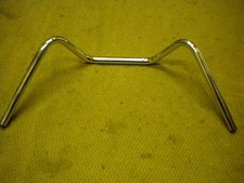 Chrome 30" Wide 6 1/2 rise 11 1/2 pullback 1” Steel Handlebars Harley XL BT