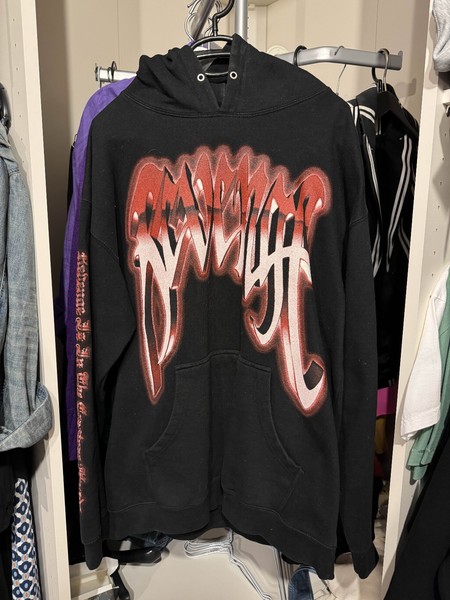 Revenge Metallica Hoodie Rot L (Large)