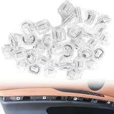 Interior Trim Moulding Door Retainer Trim Finisher Clips, with Metal -40PCS
