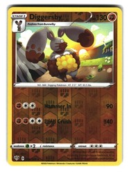 Diggersby 096/189 Darkness Ablaze Reverse Holo Rare