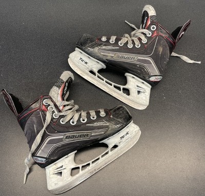 Bauer Vapor X 500 [ 13.5 D YOUTH 207mm LSEdge Holder ] Ice Hockey Skates - Used