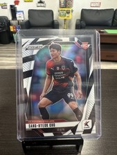 2025 Panini Prizm K League Soccer Sang-Hyeok Cho Rookie Black And White #75
