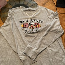 Disney Parks Authentic Walt Disney World 1971 Mickey Mouse sweatshirt XXXL Gray
