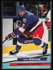1992-93 Fleer Ultra #446 Keith Tkachuk Rookie Winnipeg Jets NM