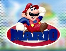 Nintendo Super Mario Display Plaque Corporate Promo Standee Store One Of A Kind