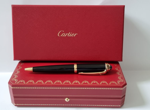 Cartier Executive Black&Gold Ballpoint Pen Rare 2025 Edition VIP Gift ...
