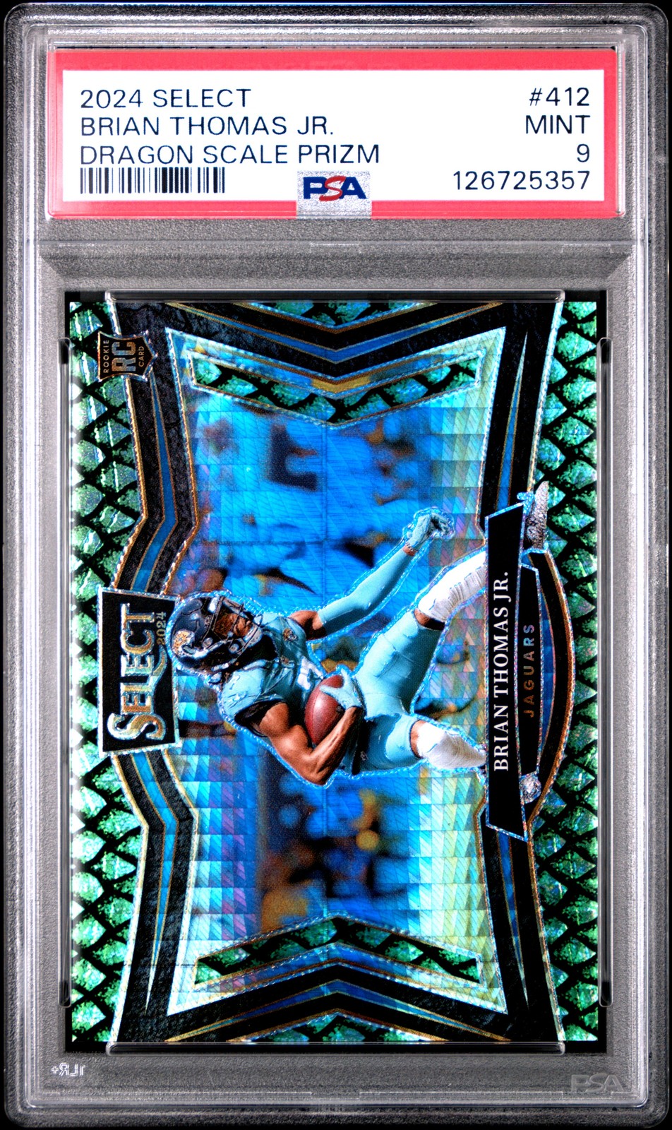Brian Thomas Jr. Dragon Scale Prizm #412