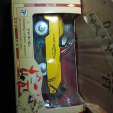 Pedal Power No.682 Heavy Duty Yellow Truck Diecast Model Vintage Pedal Car NIB