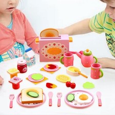 Pretend Food Set Play Kitchen Accessories Play Bread Maker