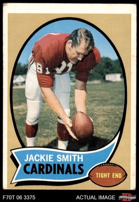 1970 Topps #225 Jackie Smith Cardinals-FB HOF 1 - POOR