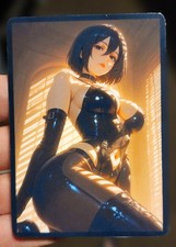 Mikasa - Attack On Titan - Goddess - ACG - Full Art - Glossy - Anime - TCG