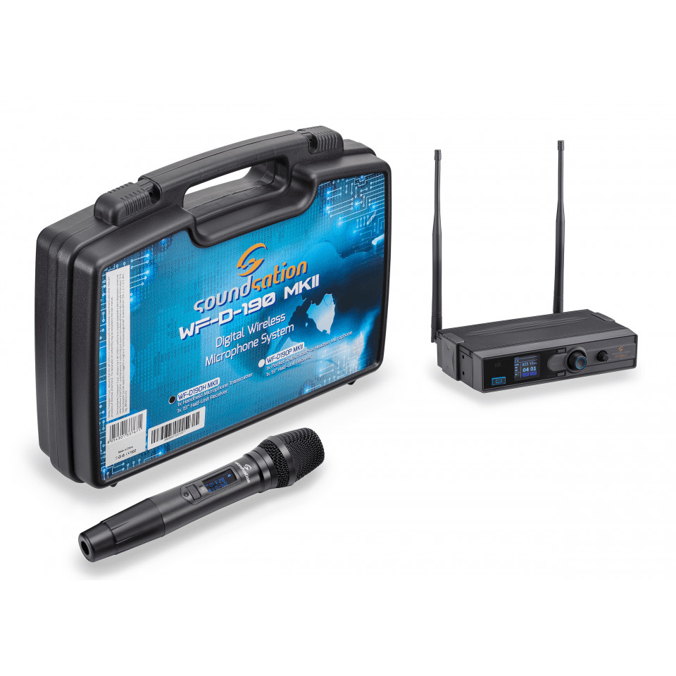 Soundsation WF-D190H MKII: Microfono Wireless Digitale per Conferenze