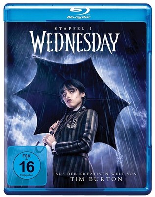 Wednesday Addams - SeasoN/Staffel 1 (Tim Burton) # 2-BLU-RAY - NEU + OVP