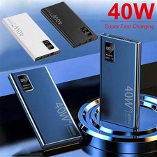 98000mAh Fast External Portable Power Bank Backup Battery Charger for Phone 2025