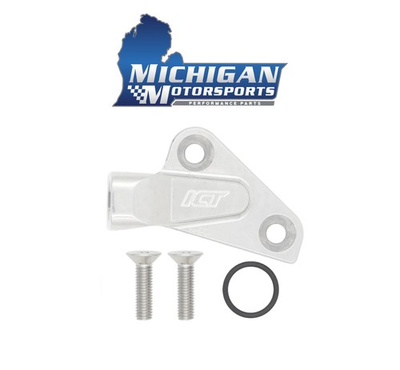 #ad 90 Degree Oil Pressure Sensor Adapter ICT Billet Gen 4 LS Valley Covers 1 8quot; NPT $71.99