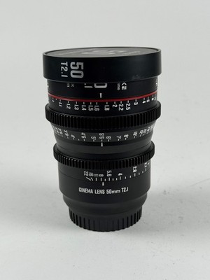 Meike 50mm T2.1 Manual Focus Cinema S35 Prime Lens EF Mount