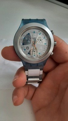 Swatch Irony Diaphane Chronograph Rainstorm SVCN4000AG