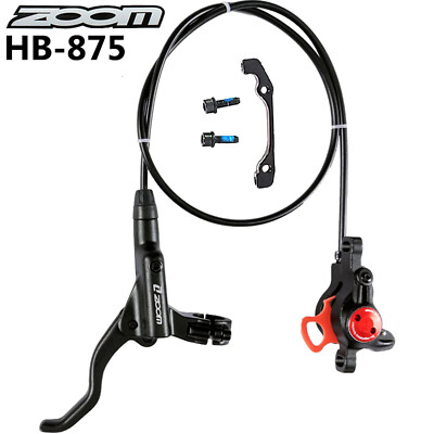 ZOOM HB875 Bicycle Hydraulic Disc Brake Set Calipers IS/PM