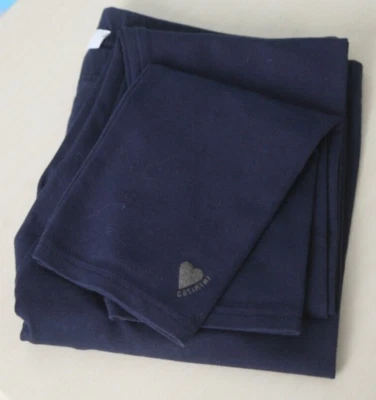 14 ans LEGGINGS long CATIMINI bleu nuit , « catimini « inscrit devant au b - Photo 1/4