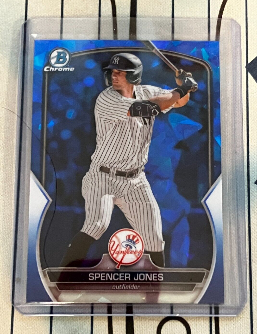 SPENCER JONES 2023 Bowman Chrome ⚾ SAPPHIRE Prospects BCP-178 Yankees QTY 🔥