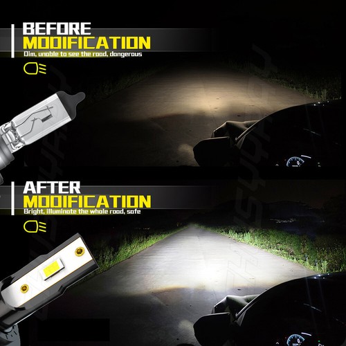 Pair H7 LED Headlight Bulbs Conversion High/Low Beam For HOLDEN EPICA 2007-2010 - Picture 11 of 12
