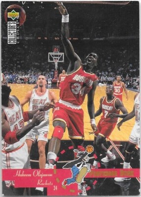 Karte - Upper Deck 1995 - Hakeem Olajuwon - Nr.196
