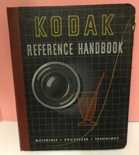 1946 KODAK REFERENCE HANDBOOK Materials, Processes, Techniques Eastman Kodak