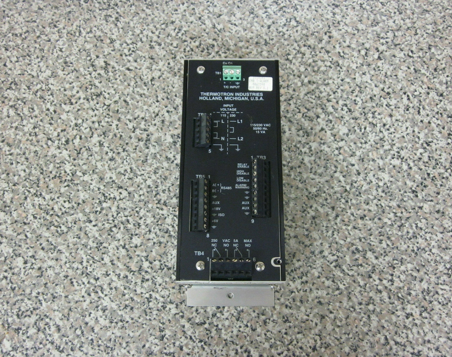 Thermotron EMB T-ALARM 1030341 Therm-Alarm Controller Control Module Drive Used