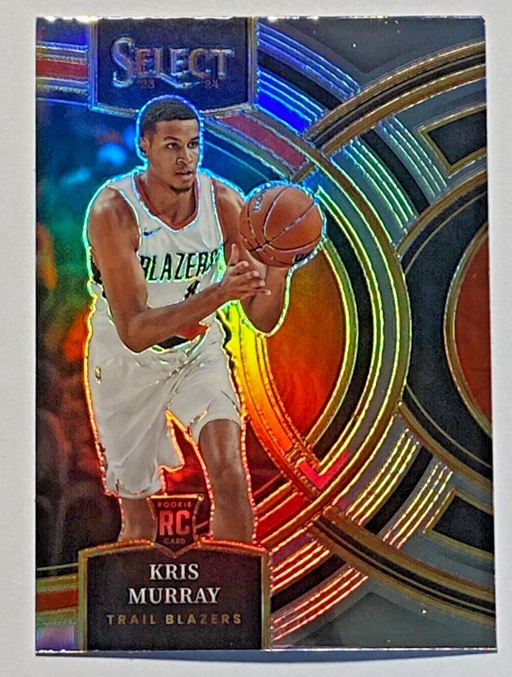 2023-24 Panini Select Basketball #120 KRIS MURRAY RC Premier Level Silver Prizm