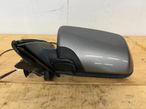 99-03 BMW E39 530 540 FRONT LEFT DRIVER SIDE VIEW MIRROR STERLINGGRAU METALLIC