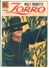 Walt Disney's Zorro, March 1959, Dell Four Color 976