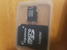 Gigastone 16 GB Micro SD Prime Series Card U1 with Adapter  Travel Case