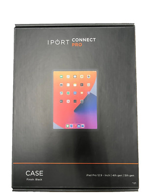 iPort Connect Pro 72326 Case for Apple iPad 12.9'' 4th and 5th Gen Black