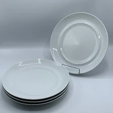 Spal Porcelanas ~OVER AND BACK ~11” Dinner Plates ~Made In Portugal •Lot Of 4