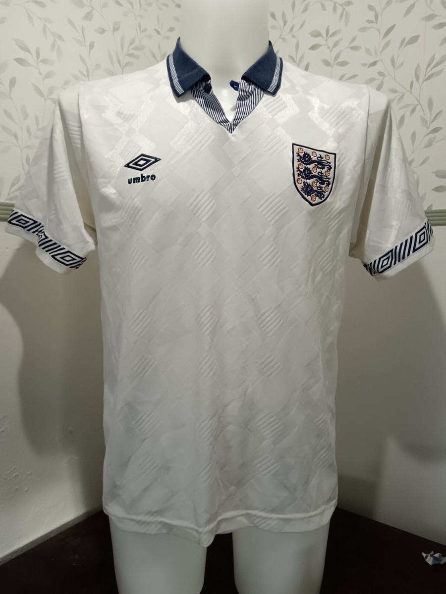ウェア 90S VINTAGE 90-92 England national team ENGLAND 1990 1992 HOME FOOTBALL SHIRT SOCCER JERSEY UMBRO sz XL