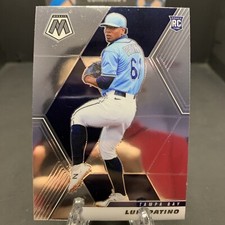 2021 Mosaic Luis Patino Rookie Card RC #259 Tampa Bay Rays. rookie card picture